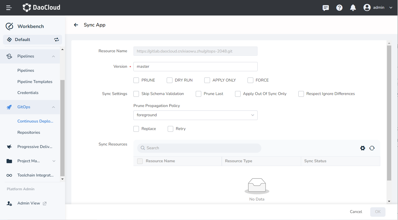 Configurate Parameters