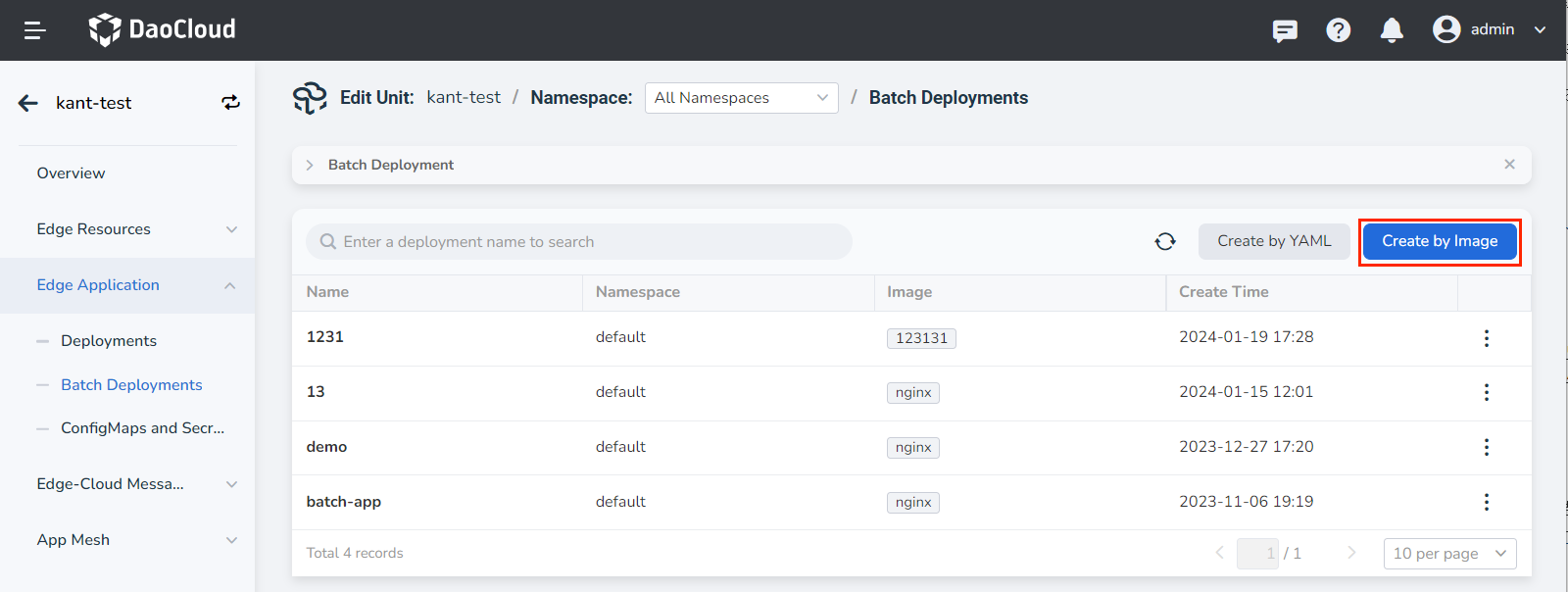 Batch Deployments