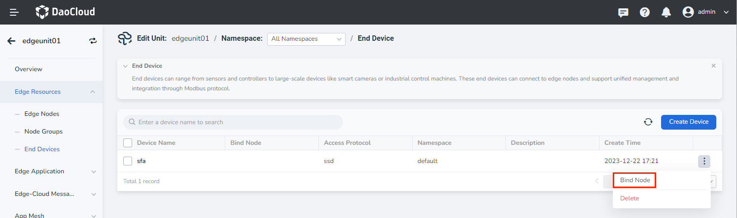 Bind Node