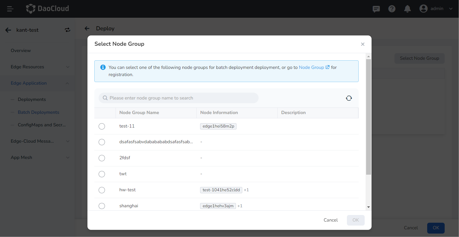 Edge Node Group