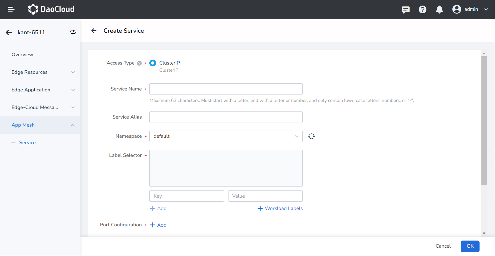 Configurate Parameters